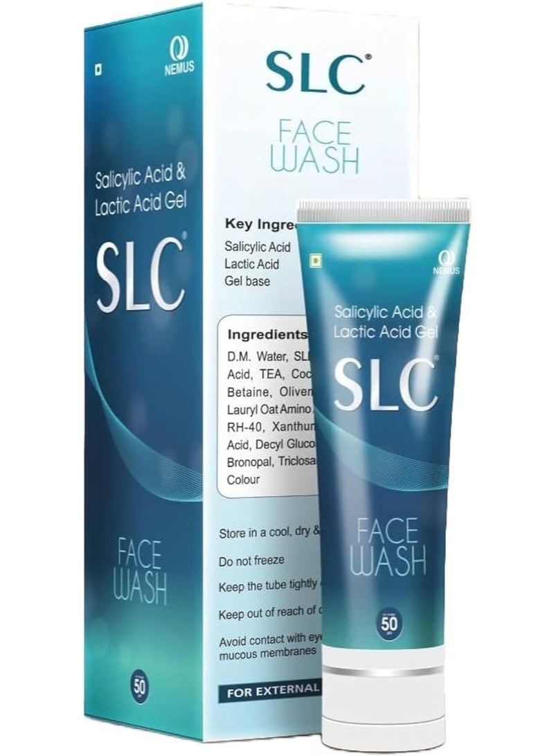 SLC FACE WASH 50GM