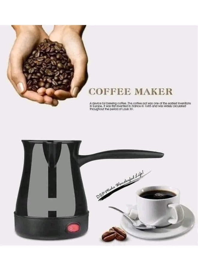 بروفيسور ماكينة كهربائية لتحضير القهوة التركية، صانعة قهوة باستطاعة 800 وات، سعة 1-5 أكواب (500 مل) - الوان مميزة - Image 2