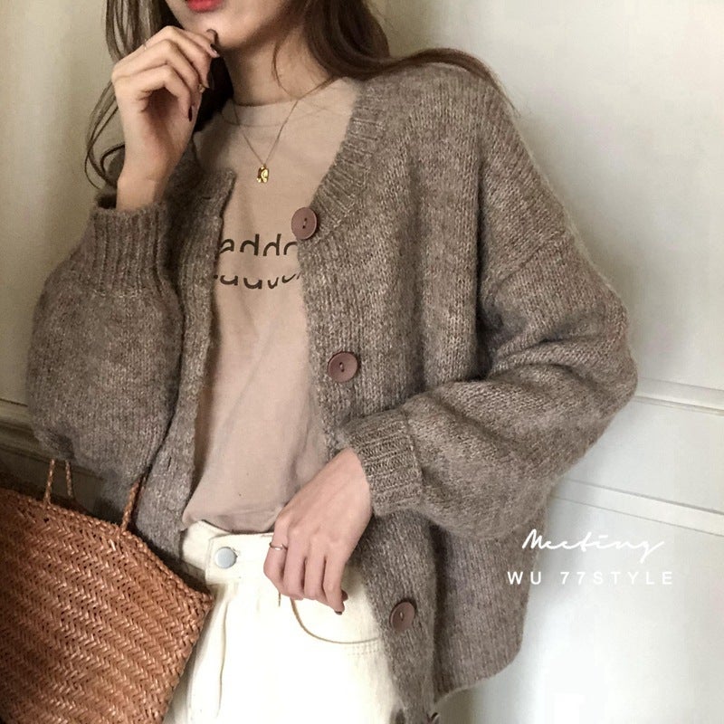 2024 Summer Letter Print Baggy T-Shirt for Women Brown Brown - Image 4