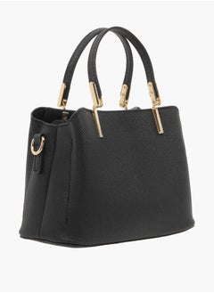 Flora Bella By Shoexpress Women's Textured Tote Bag with Double Handle and Zip Closure Ramadan Collection  - Image 3