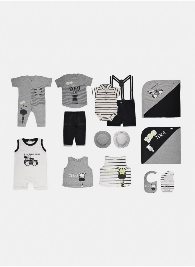 Junior Baby Boys Printed Romper  - Image 3