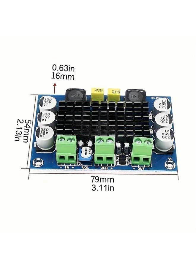XH M542 2PCS DC 12V 26V 100W Mono Channel Digital Power Audio Amplifier Board - Image 3