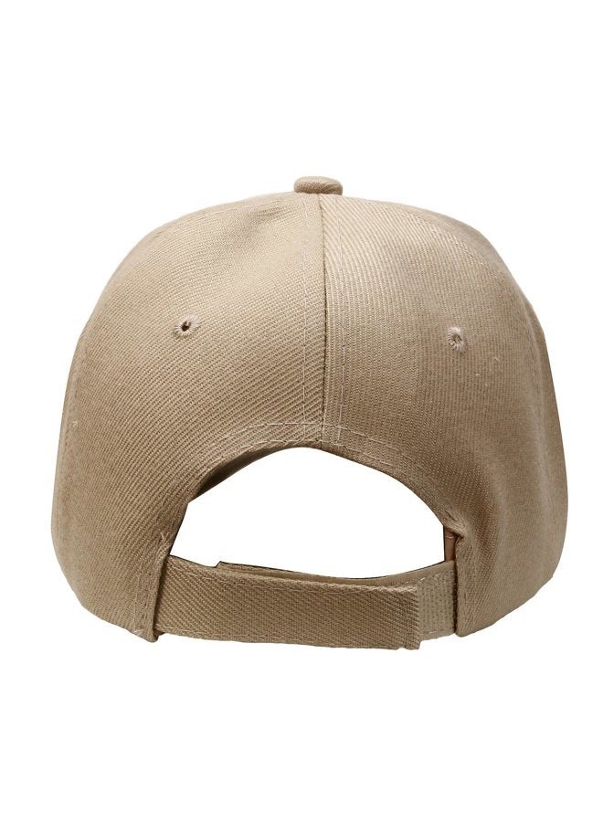 Falari Baseball Cap Adjustable Size for Running Workouts and Outdoor Activities All Seasons (1pc Khaki) - Image 3