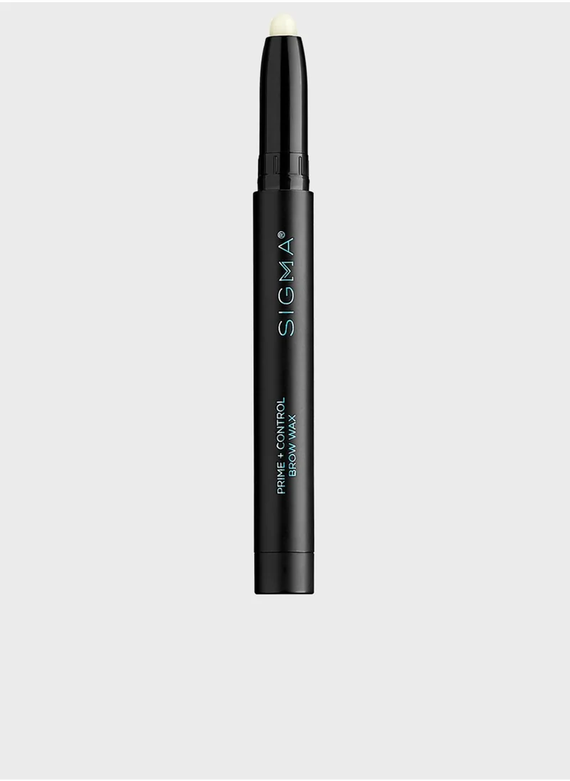 Sigma Beauty Prime + Control Brow Wax