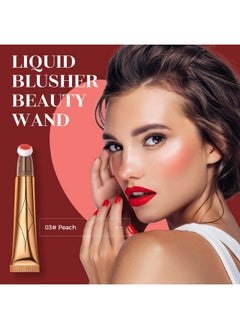 Reddhoon Contour Beauty Wand, Liquid Face Concealer Contouring Highlighter Blusher Stick With Cushion Applicator, Long Lasting Smooth Natural Matte Finish, Lightweight Blendable Super Silky Cream Contour Stick (3Pcs(01#Contour+03# Blush+05#Highlighter))  - Image 3