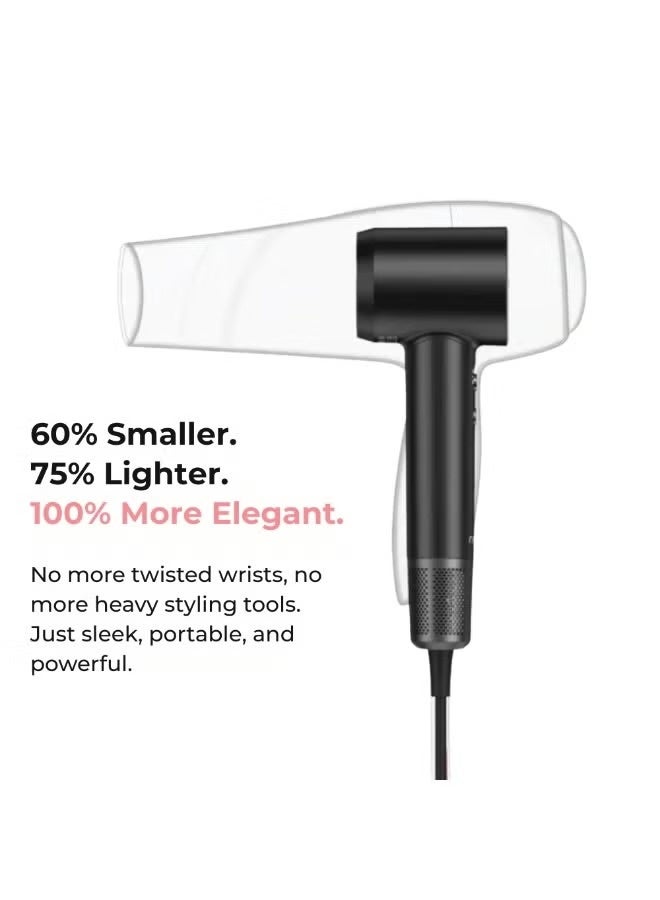 DS Dysaim Hair dryer HD08 Prussian Blue - Image 3