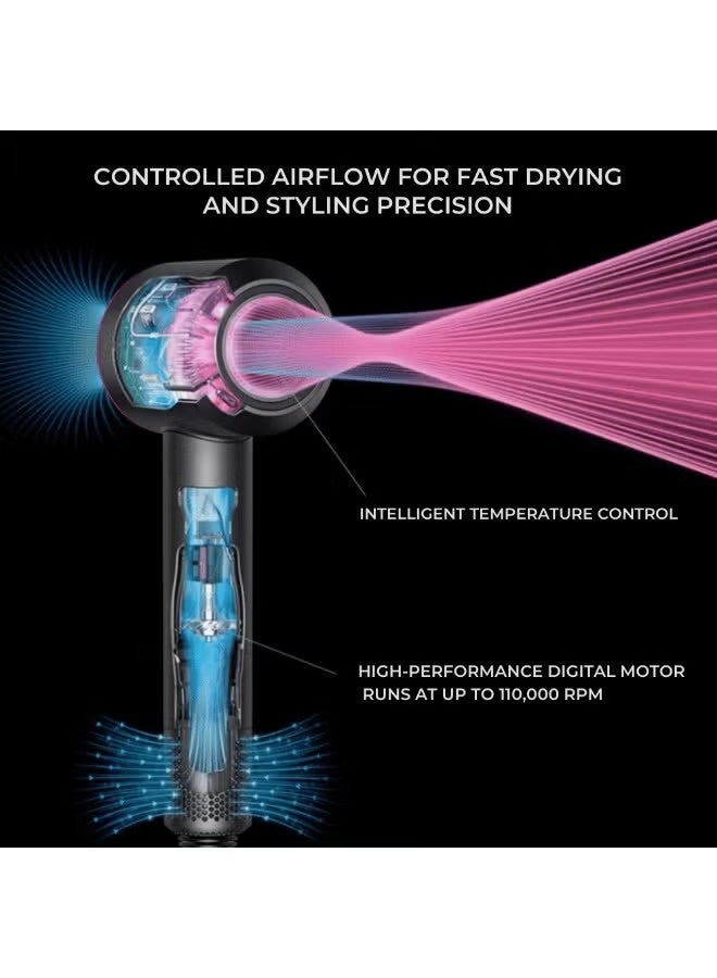 DS Dysaim Hair dryer HD08 Prussian Blue - Image 4