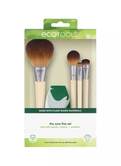 Eco Tools Core Five Makeup Brush and Sponge Set - 5pc  - Image 1