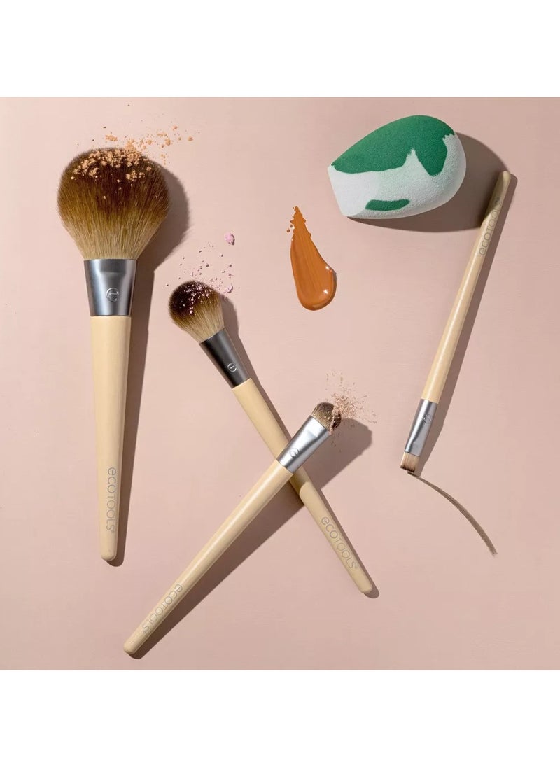 Eco Tools Core Five Makeup Brush and Sponge Set - 5pc  - Image 5