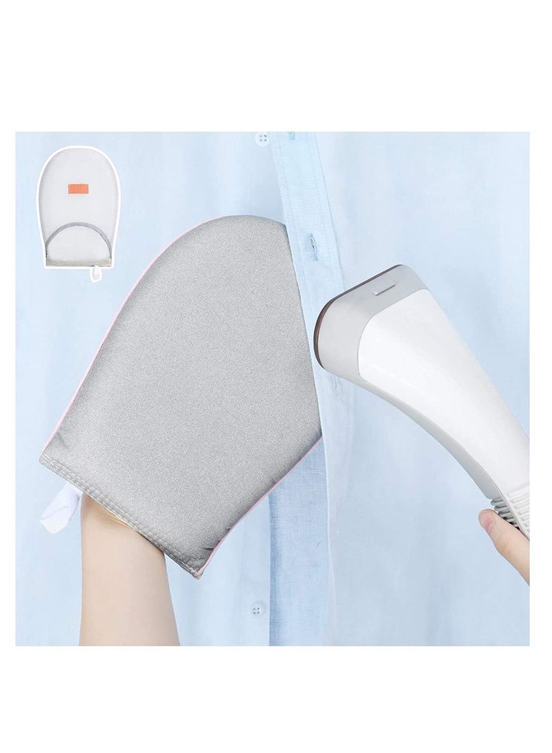 SYOSI Garment Steamer Ironing Glove, Waterproof Anti Steam Mitt with Finger Loop, Complete Care Protective Garment Steaming Mitt, Heat Resistant Gloves for Clothes Steamers - Image 1