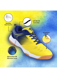 Nivia HY - Court 2.0 Badminton Shoes | 6 UK / 7 US / 40 EU | For Mens and Boys | Non - Marking Round Sole  - Image 2