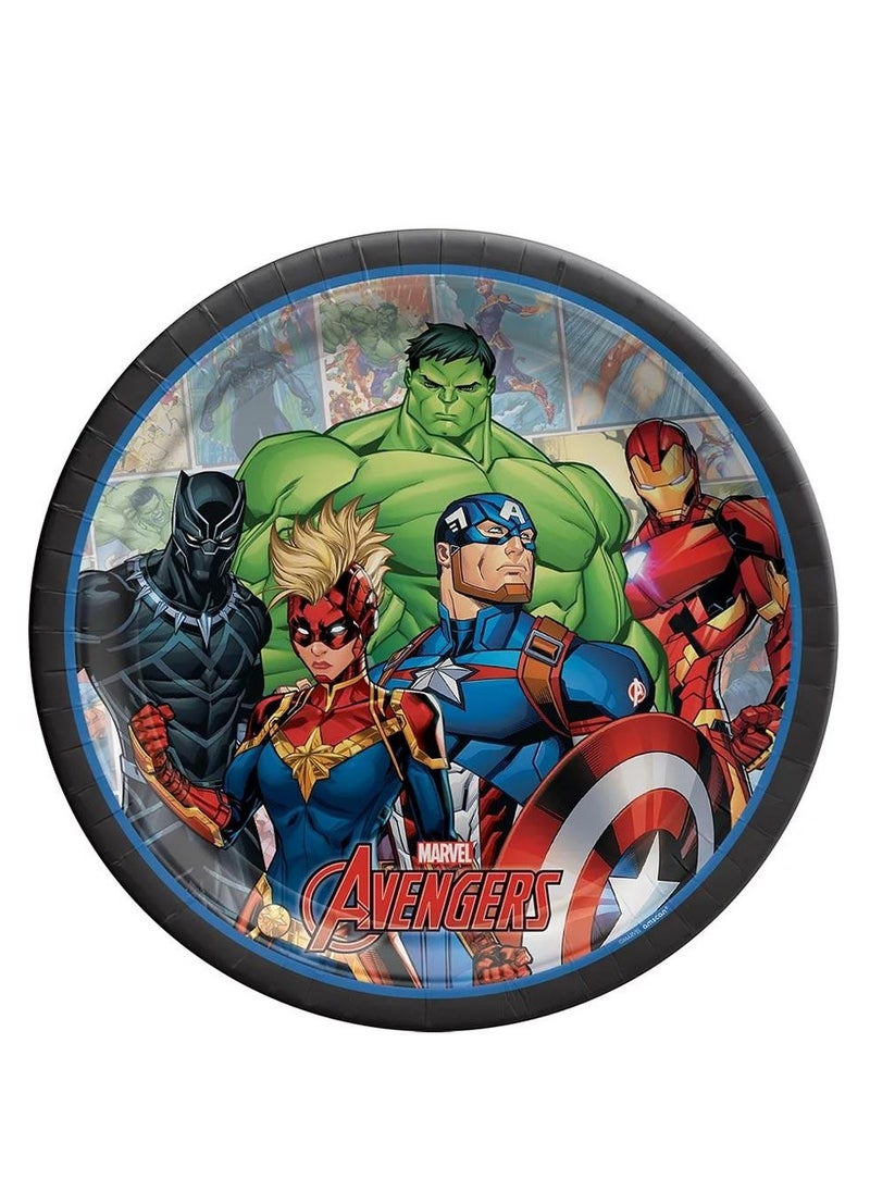 Amscan Avengers, 57 Piece Tableware Supplies, Includes Napkins, Plates, Cups, Cutlery And Tablecover For 8 Guests  - Image 5