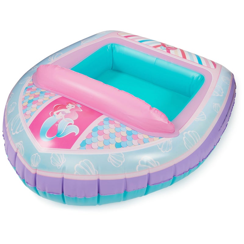 Swimways Disney Princess Ariel Inflatable Water Boat Vehicle for Kids Ages 3 - Image 2