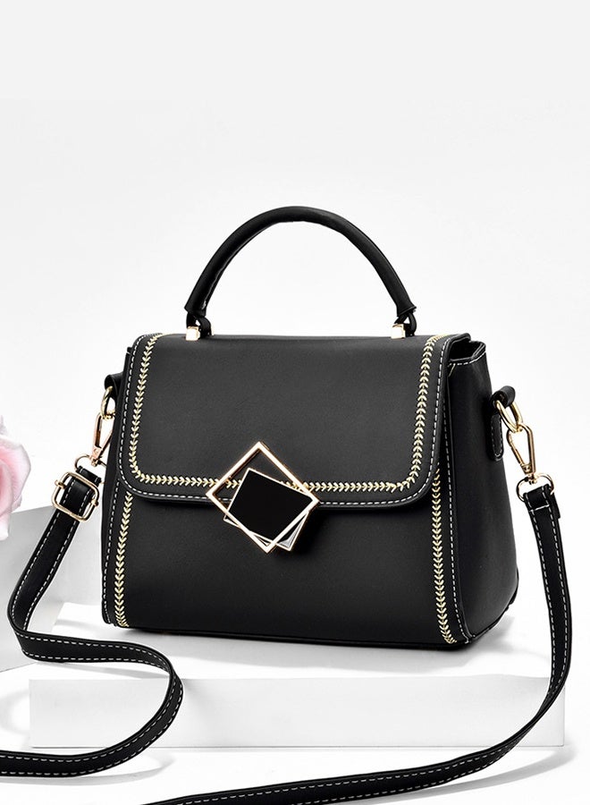 DUNISO Women's Fashion Handbag Faux Leather Crossbody Bag For Women Large Capacity Tote Bags Top Handle Satchel Fashionable Travel Shoulder Bag For Ladies - Image 2