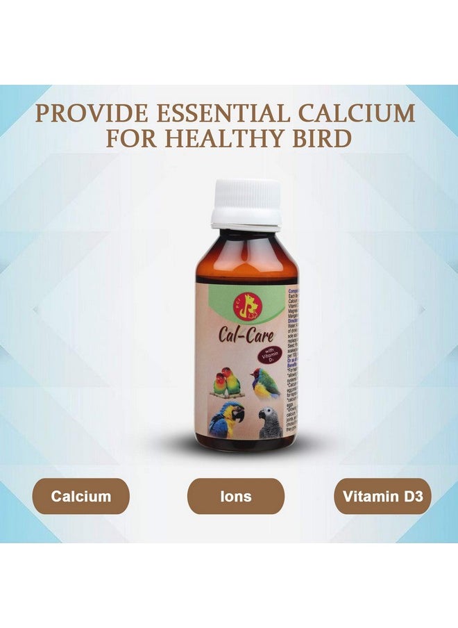 بت - (Pci) مجموعة Immuboost وCal Care || توفر الفيتامينات والمعادن الأساسية لصحة الطيور || 100 مل - Image 1
