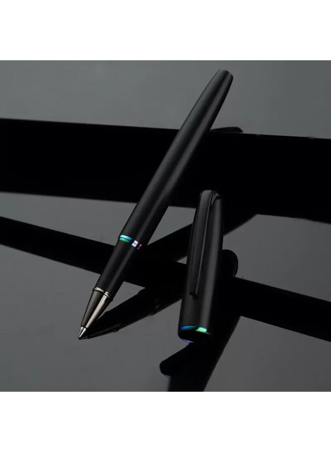 Pimio Signature Pen Business Office Ballpoint Pen Signature Pen Men And Women Graduation Gift Student Adult Writing Practice 916 Colorful Black - Image 1