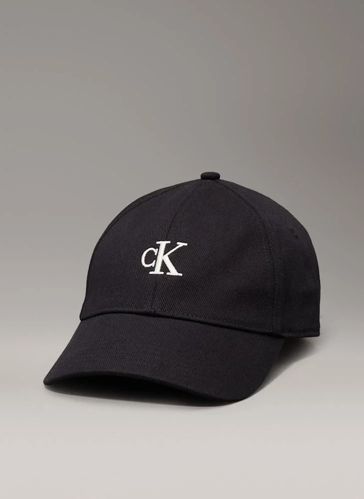 كالفن كلاين جينز Logo Detailed Baseball Curved Peak Cap
