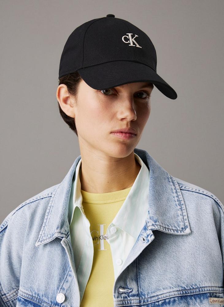 Calvin Klein Jeans Logo Detailed Baseball Curved Peak Cap  - Image 5