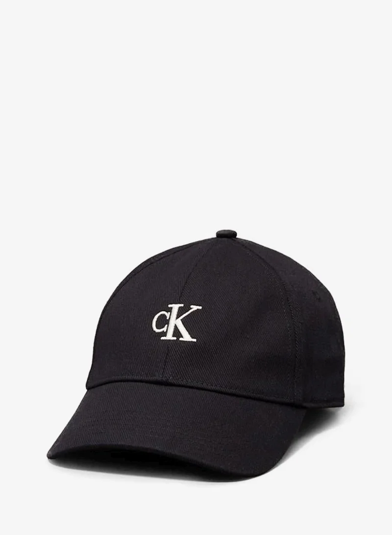 CALVIN KLEIN Logo Detailed Baseball Curved Peak Cap