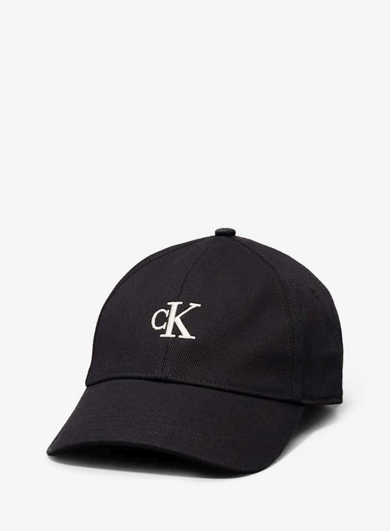 CALVIN KLEIN Logo Detailed Baseball Curved Peak Cap - Image 1