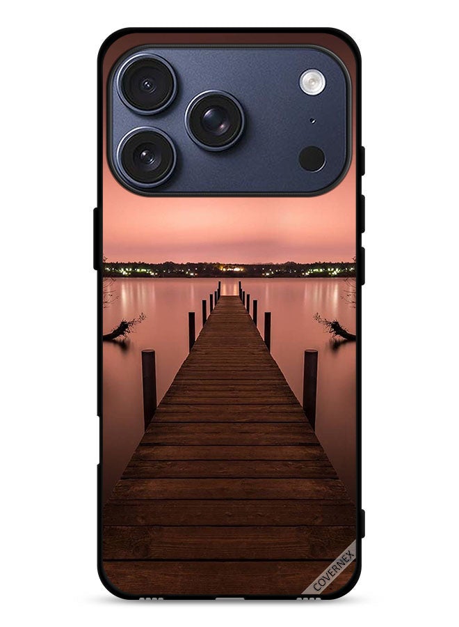 Covernex Apple iPhone 17 Pro Protective Case Cover Pathway To Sea Evening - Image 1