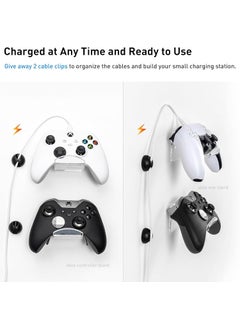 PARIKSHIT SUBLIMATION WITH DEVICE OF PS Parikshit Sublimation acrylric Video Game Console Controller Holder Stand Organizer Finger Game Accessories Wall Mounted Stand Pack of 4  - Image 3