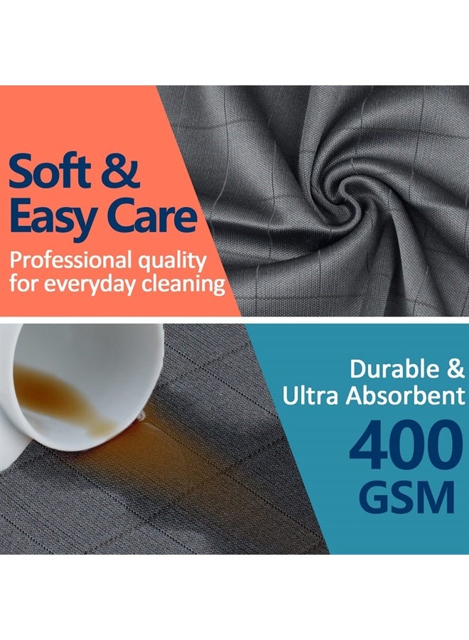 Airlab Carbon Microfiber Cloth for Cleaning Glass Window Polishing Lint Free Streak Free Easy Clean Rag Reusable for Mirror Kitchen Dish Auto Detailing, Pack of 3, 12"x12", 400GSM - Image 5
