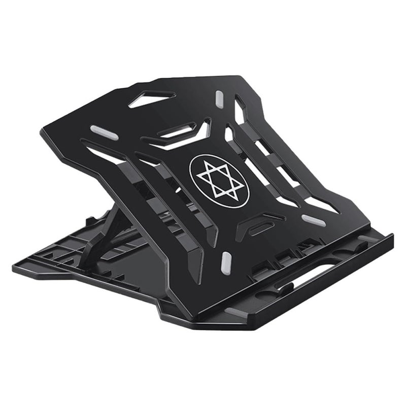 Foldable Laptop Stand Adjustable with Cooling Ventilation Compatible Notebook PC Travel Office - Image 2