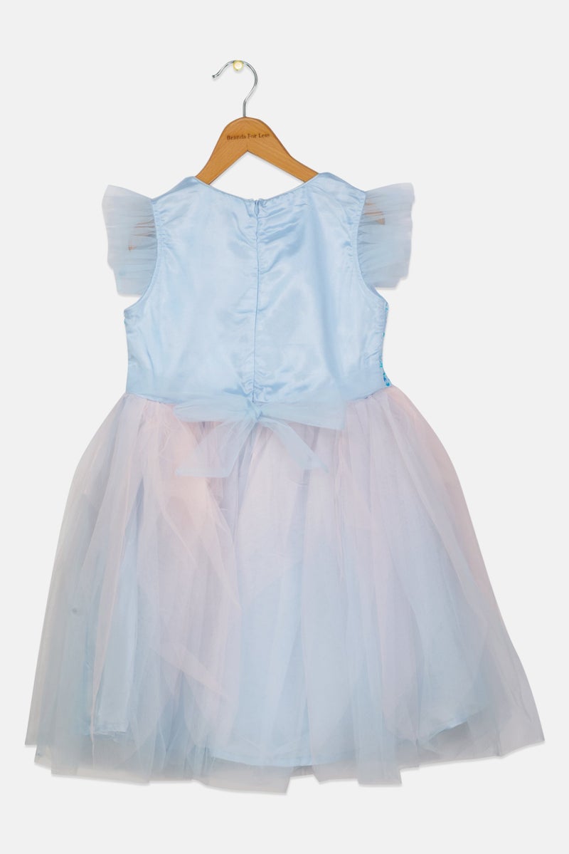 Lunamoon Kids Girl Sequined Party Dress, Multicolor - Image 2