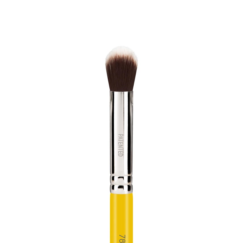 Bdellium Tools Professional Makeup Brush - Studio Series 788V BDHD Phase III Blending/Concealing - With Soft Synthetic Fibers, For Blending & Soften (Yellow, 1pc) - Image 5