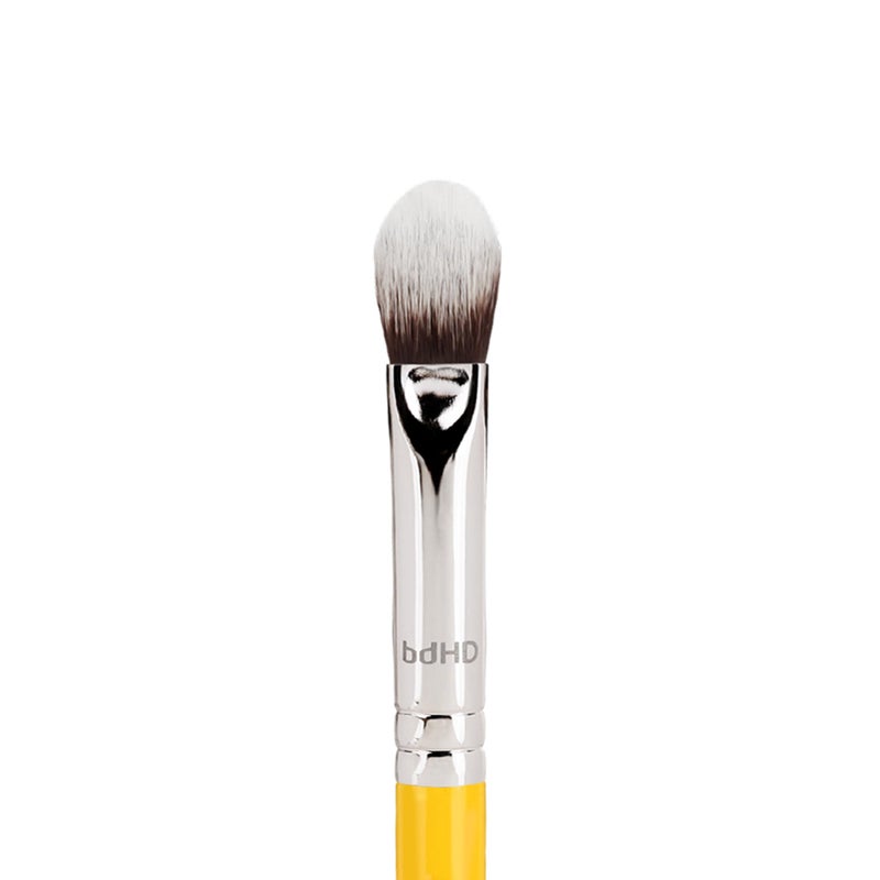 Bdellium Tools Professional Makeup Brush - Studio Series 788V BDHD Phase III Blending/Concealing - With Soft Synthetic Fibers, For Blending & Soften (Yellow, 1pc) - Image 2