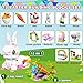 BAOXUE Easter Basket Stuffers 12 in 1 Easter Bunny Animal Toy Building Set Easter Gifts for Kids Teen Easter Basket Stuffers for Boys Girls Prefilled Easter Eggs for Building Blocks - Image 4
