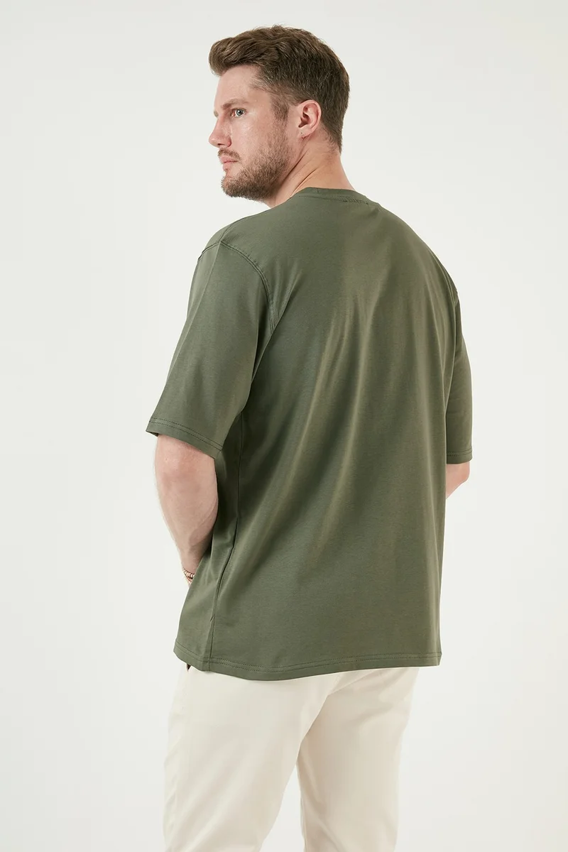 Buratti Cotton Oversize Crew Neck Basic T Shirt Men's T Shirt 5902365