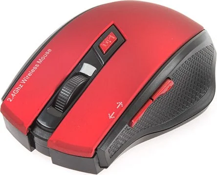 ايفرست ماوس لاسلكي بصري SMW-777 USB أحمر 2.4 جيجاهرتز