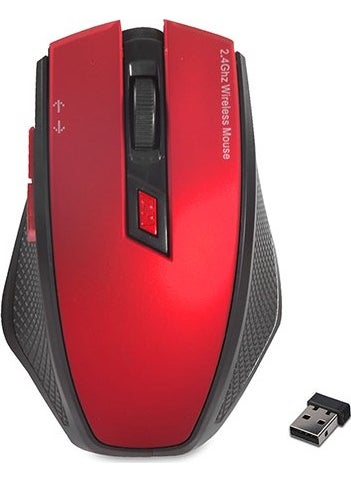 Everest SMW-777 Usb Red 2.4Ghz Optical Wireless Mouse  - Image 1
