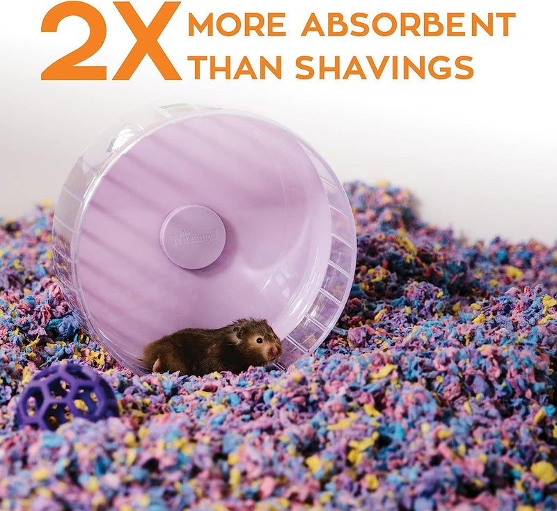 Carefresh 99% Dust-Free Confetti Natural Paper Small Pet Bedding with Odor Control, 23 L - Image 4