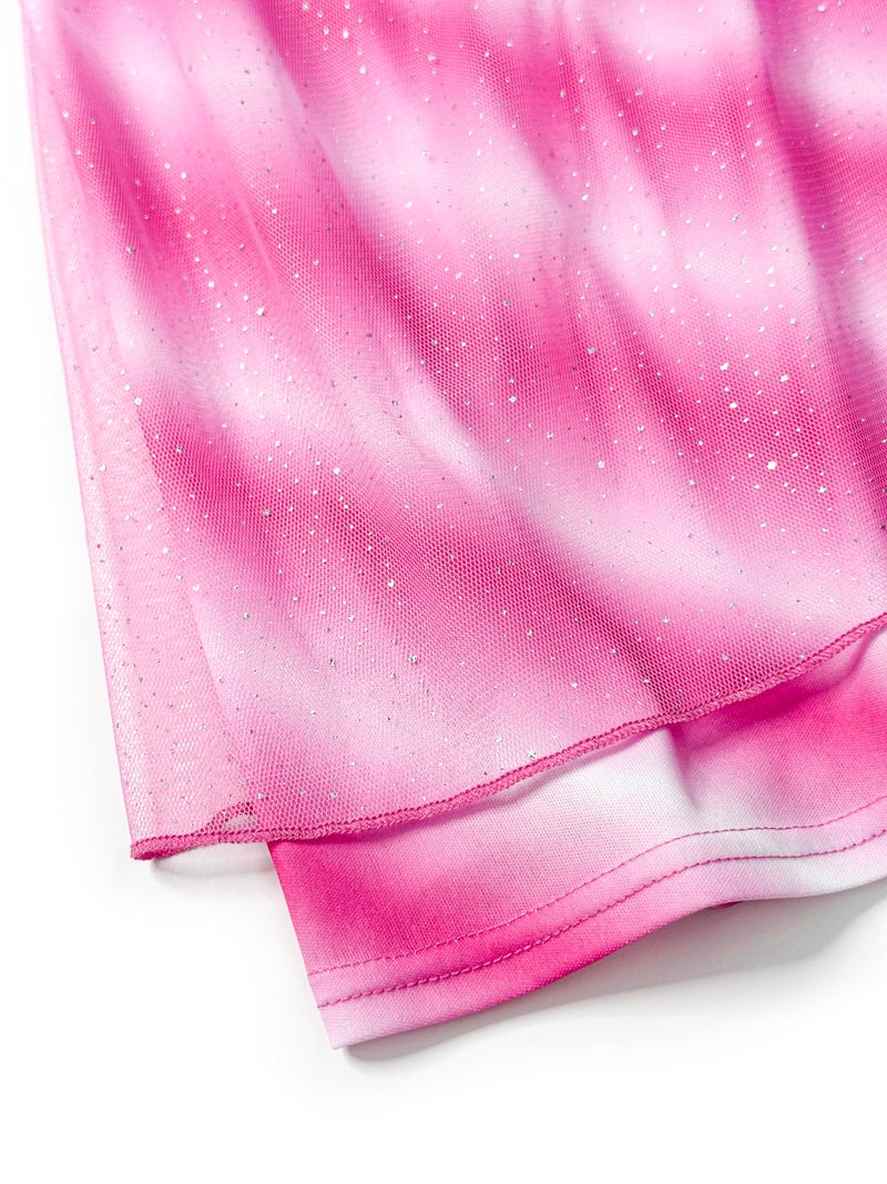 Barbie Pink Sparkle Better Together Dress Up Toddler Nightgown, Size 2T - Image 5