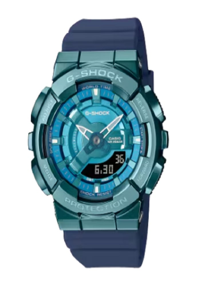 Casio G-Shock GM-S110LB-2ADR: Teal and Navy Utility