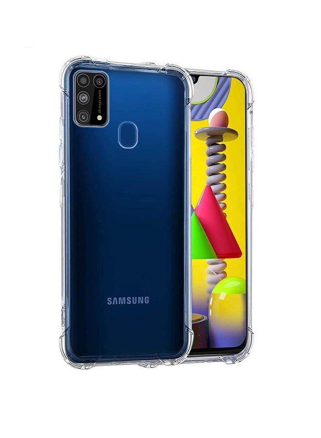 Raxoom Protective Case Cover For Samsung Galaxy M31 Clear 