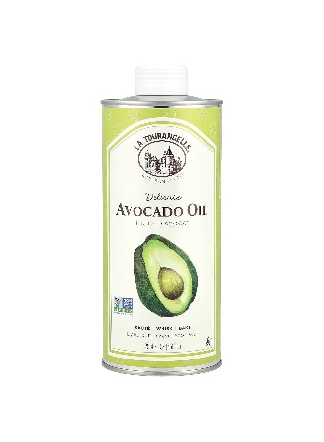 La Tourangelle La Tourangelle, Delicate Avocado Oil, 25.4 fl oz (750 ml)  - Image 1