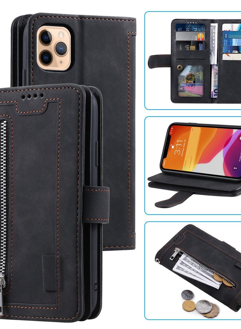 Loquat Suitable For IPhone Zipper Leather Case - Image 1