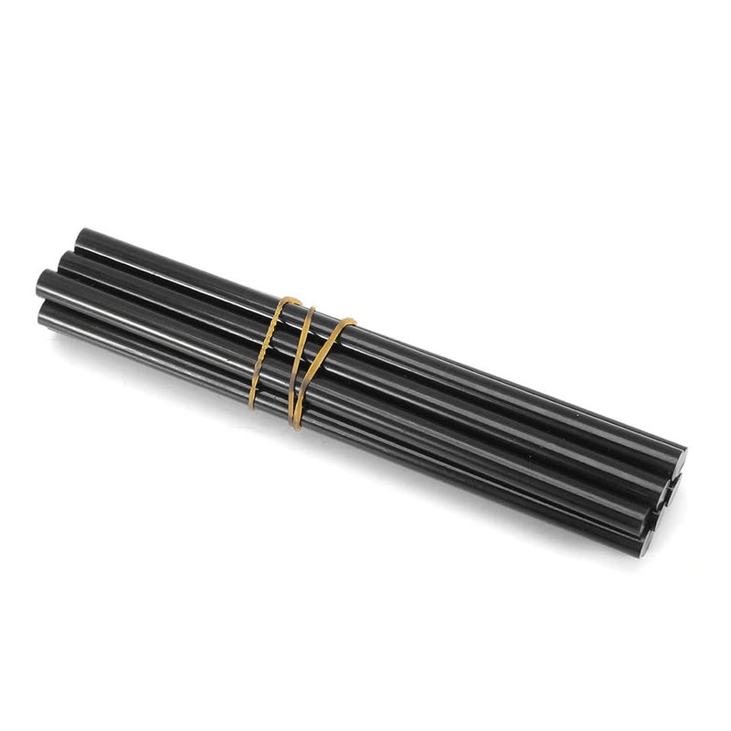 Polyurethane Rubber Hot Melt Glue Sticks 10 Pack Black For DIY Crafts School Projects - Image 1
