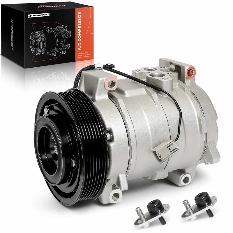 APremium AC Compressor with Clutch Compatible with Honda Accord 24L 20032007