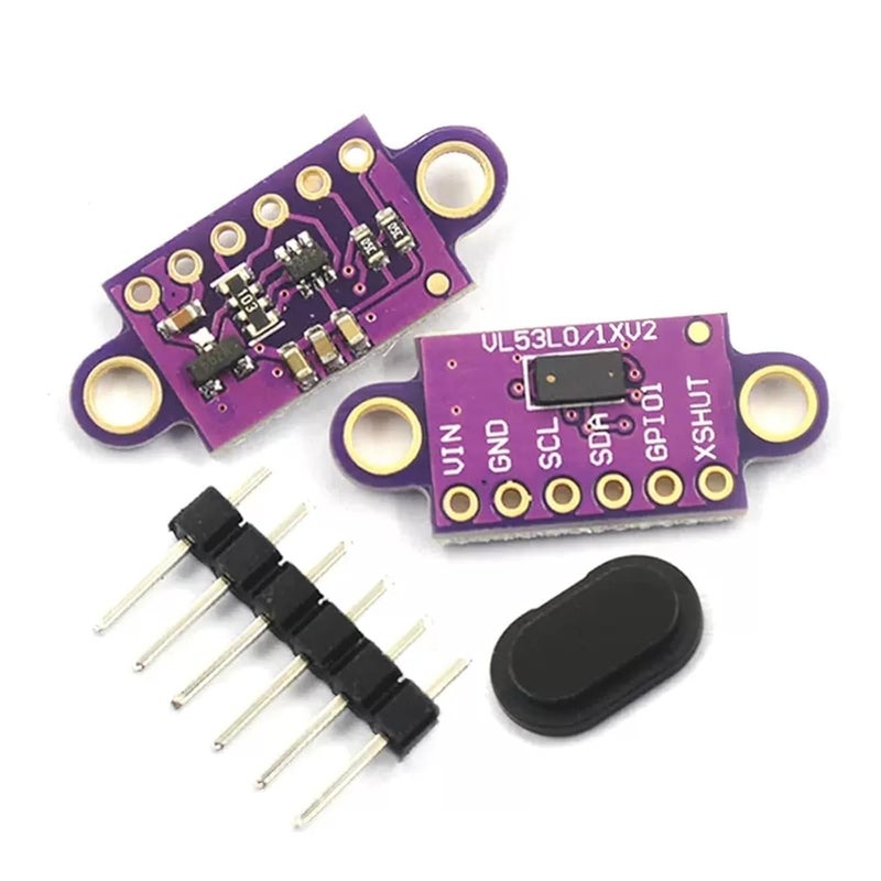 1/5/10Pcs VL53L0X Time-of-Flight (ToF) Laser Ranging Sensor Breakout 940nm GY-VL53L0XV2 Laser Distance(Lens Cover,5pcs) - Image 3