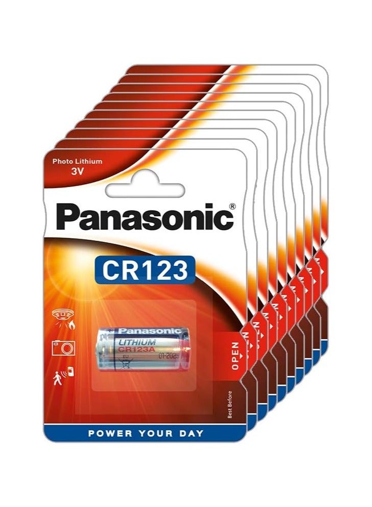Panasonic 3-Pieces Panasonic CR123A Lithium 3V Batteries