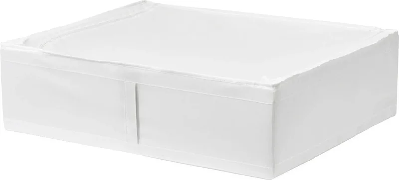 Ikea Skubb White Storage Bag 65X53X19 cm Foldable Storage Organizer Box Storage Bag Under Bed Clothes Storage