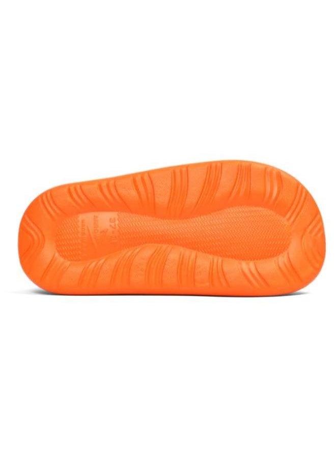Generic Colorful and fur winter slippers for children and adultsfor girls and women, a special design for children, a toe pattern,a cushioned sole for children’s clogs, random decoration ,Orange  - Image 4