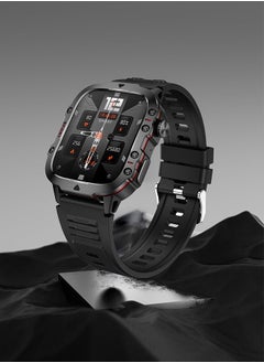 JOYFOCUS QX11 Full Screen Touch Smartwatch With Bluetooth Call, 1.96 "Display, Suitable For Android 4.4 And Ios 9.0 And Above, Apple 5s And Above (Black) 