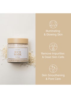 I'M FROM I'm from Rice Mask 3.88 Oz, Gentle Exfoliating Wash Off Facial Mask for Dull, Rough Skin, Pore Clearing, Remove Dead Skin Cells, Uneven Skin Tone, Smooth Skin, Moiustirinzg, Radiant  - Image 2