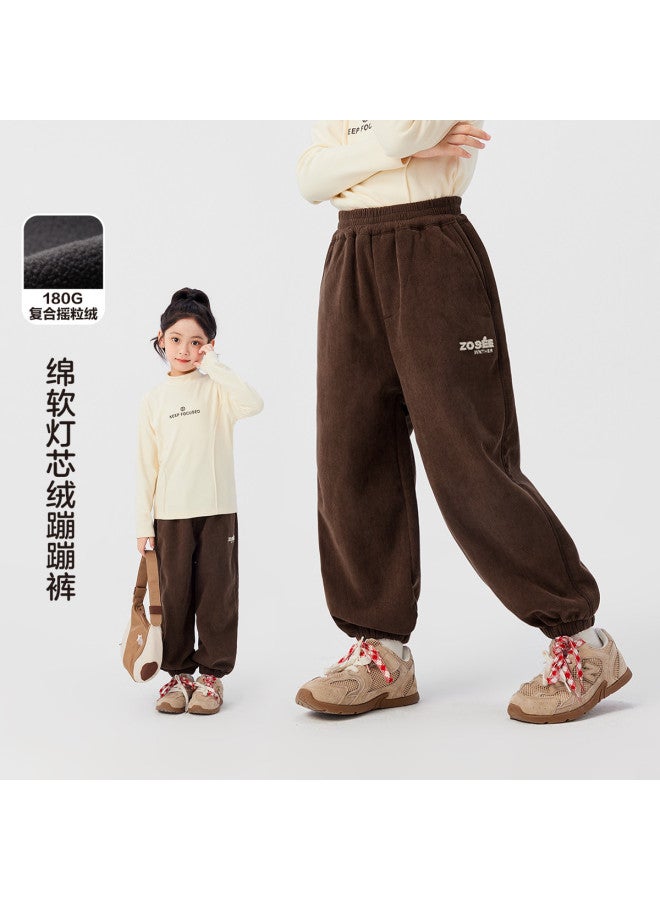 Zuoxi girls Pants | Kids Sportswear | Trendy Casual Trousers For Big Girls | Spring/autumn Children's Clothing - Image 2